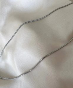 60cm İnce Zincir Çelik Kolye